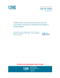 UNE-EN 15885:2019