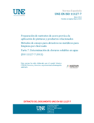 UNE-EN ISO 11127-7:2012