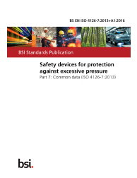 BS EN ISO 4126-7:2013+A1:2016