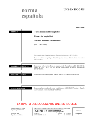 UNE-EN ISO 2505:2006 (R2008)