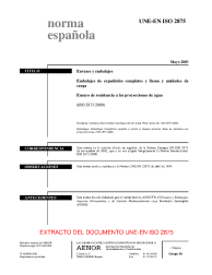 UNE-EN ISO 2875:2003