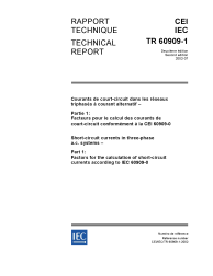IEC TR 60909-1:2002