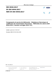 NBN EN ISO 6946:2017