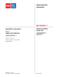 ISO 80000-7:2019/AMD1:2025