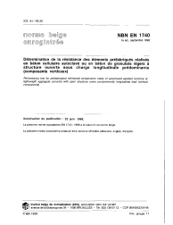 NBN EN 1740:1998