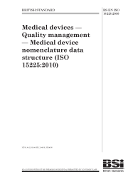 BS EN ISO 15225:2010