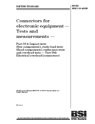 BS EN 60512-10-4:2003