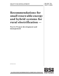 DD IEC/TS 62257-3:2004