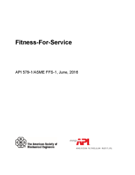 ASME API 579-1/ASME FFS-1-2016