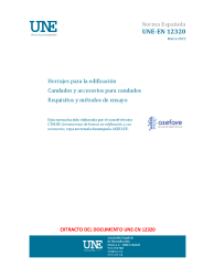 UNE-EN 12320:2022