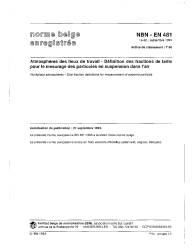 NBN EN 481:1993