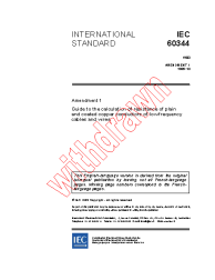 IEC 60344:1980/AMD1:1985