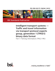 PD CEN ISO/TS 18234-7:2013