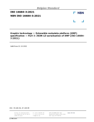 NBN ISO 16684-3:2021