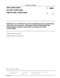 NBN EN ISO 13259:2020