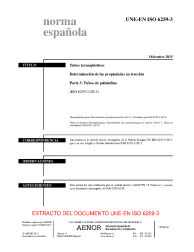 UNE-EN ISO 6259-3:2015