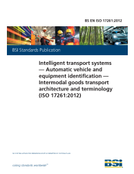 BS EN ISO 17261:2012