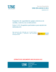UNE-EN 61010-2-011:2017