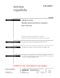 UNE 26299-3:2003 (R2021)