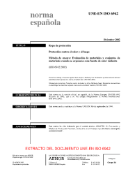 UNE-EN ISO 6942:2002