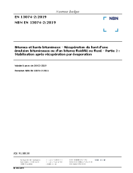 NBN EN 13074-2:2019