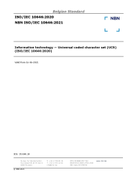 NBN ISO/IEC 10646:2021