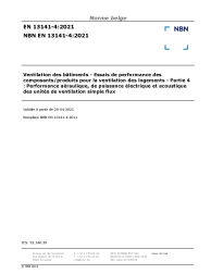 NBN EN 13141-4:2021