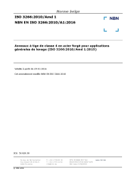 NBN EN ISO 3266:2010/A1:2016