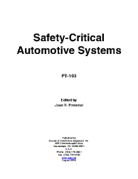 Safety-Critical Automotive Systems