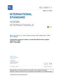 IEC 60871-1:2014