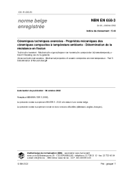 NBN EN 658-3:2002