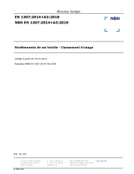 NBN EN 1307:2014+A3:2019