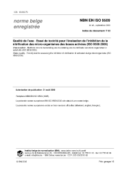 NBN EN ISO 9509:2006