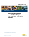 BS ISO/IEC 27014:2013