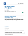 IEC 62497-1:2010+AMD1:2013 Consolidated