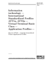 BS ISO/IEC ISP 11187-5:1996
