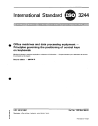 ISO 3244:1984