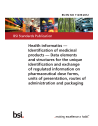 BS EN ISO 11239:2012