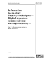 BS ISO/IEC 9796-2:1997