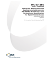 IPC-6012FS - Revision F - Addendum - Space and Military:2024