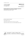 NBN EN 12473:2014