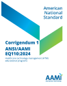 ANSI/AAMI EQ110:2024 Corrigendum 1