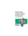 Kinetic Energy Recovery Systems for Racing Cars