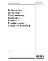BS ISO/IEC TR 15580:2001