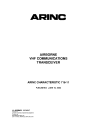 ARINC Characteristic 716-11:2003