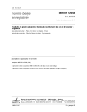 NBN EN 12058:2015