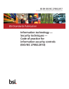 BS EN ISO/IEC 27002:2017