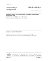 NBN EN 16602-60-14:2014