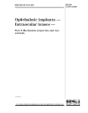BS ISO 11979-3:1999