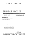 ASME B5.9-1967 (R2014)